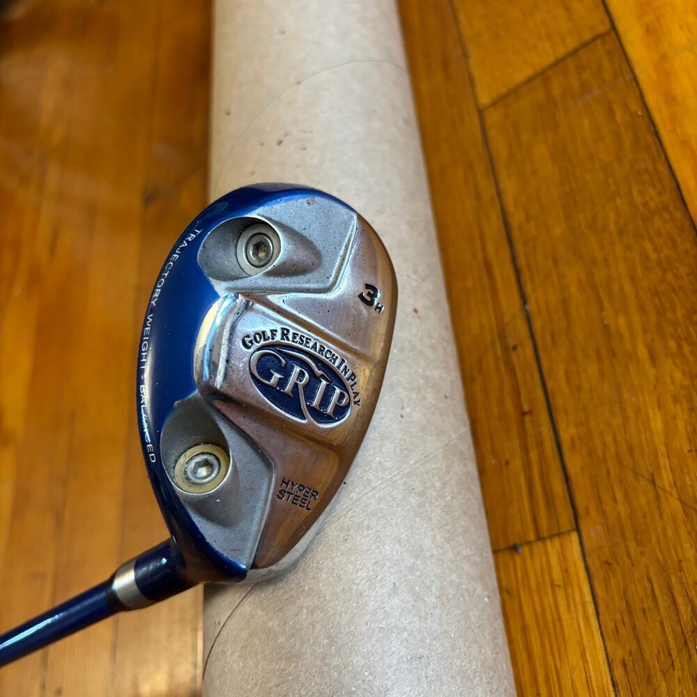 G.R.I.P. Hyper Steel 38" 3 Hybrid RH Golf Club